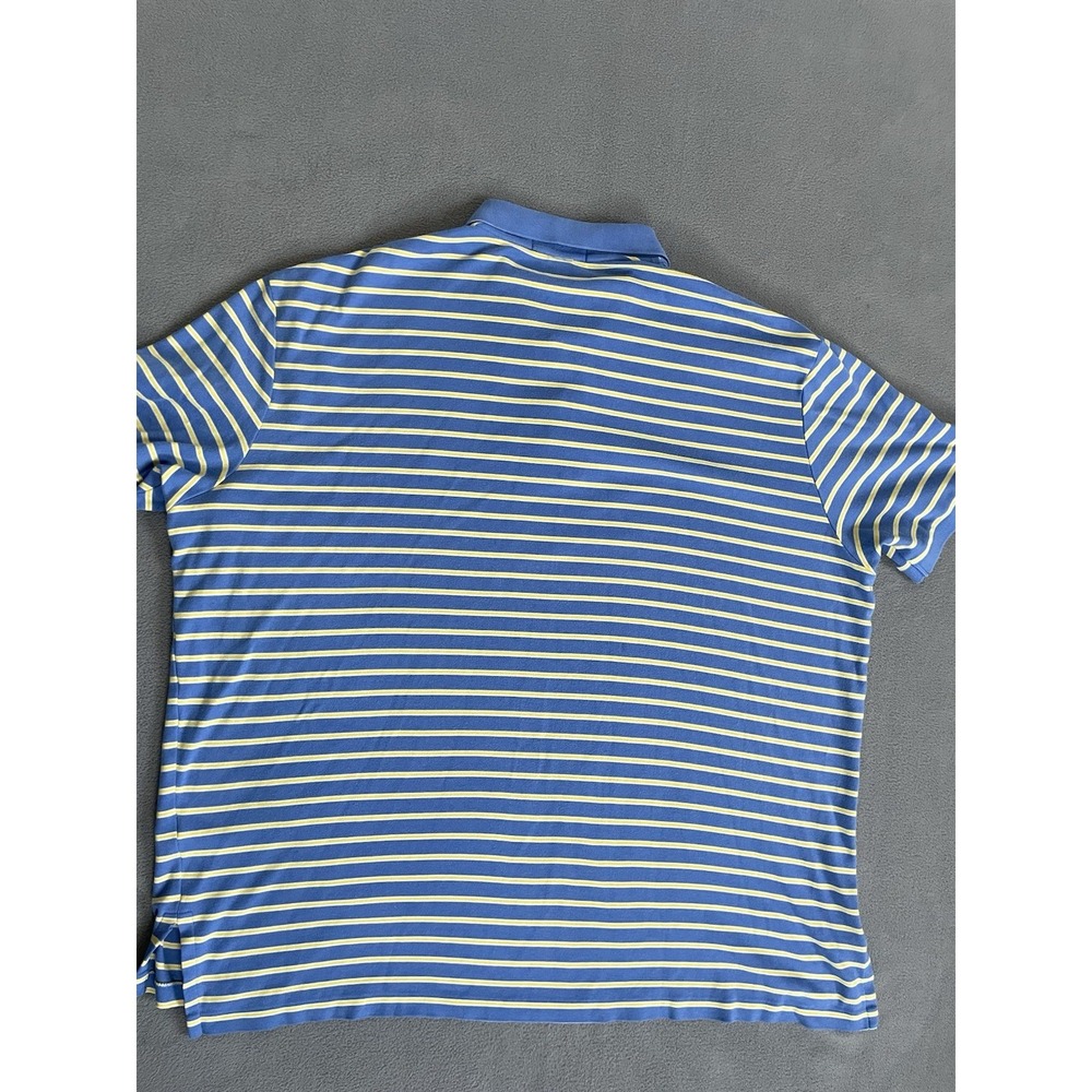 Polo Ralph Lauren Polo Shirt Short Sleeve Men Golf 2xl Classic Fit Striped - Picture 4 of 6